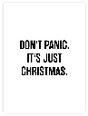 Don't Panic Christmas Poster