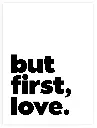 But First Love Poster 
