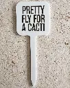 Pretty Fly For A Cacti Pflanzenstecker aus Acryl