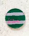 Love Yourself Neon Untersetzer aus Acryl