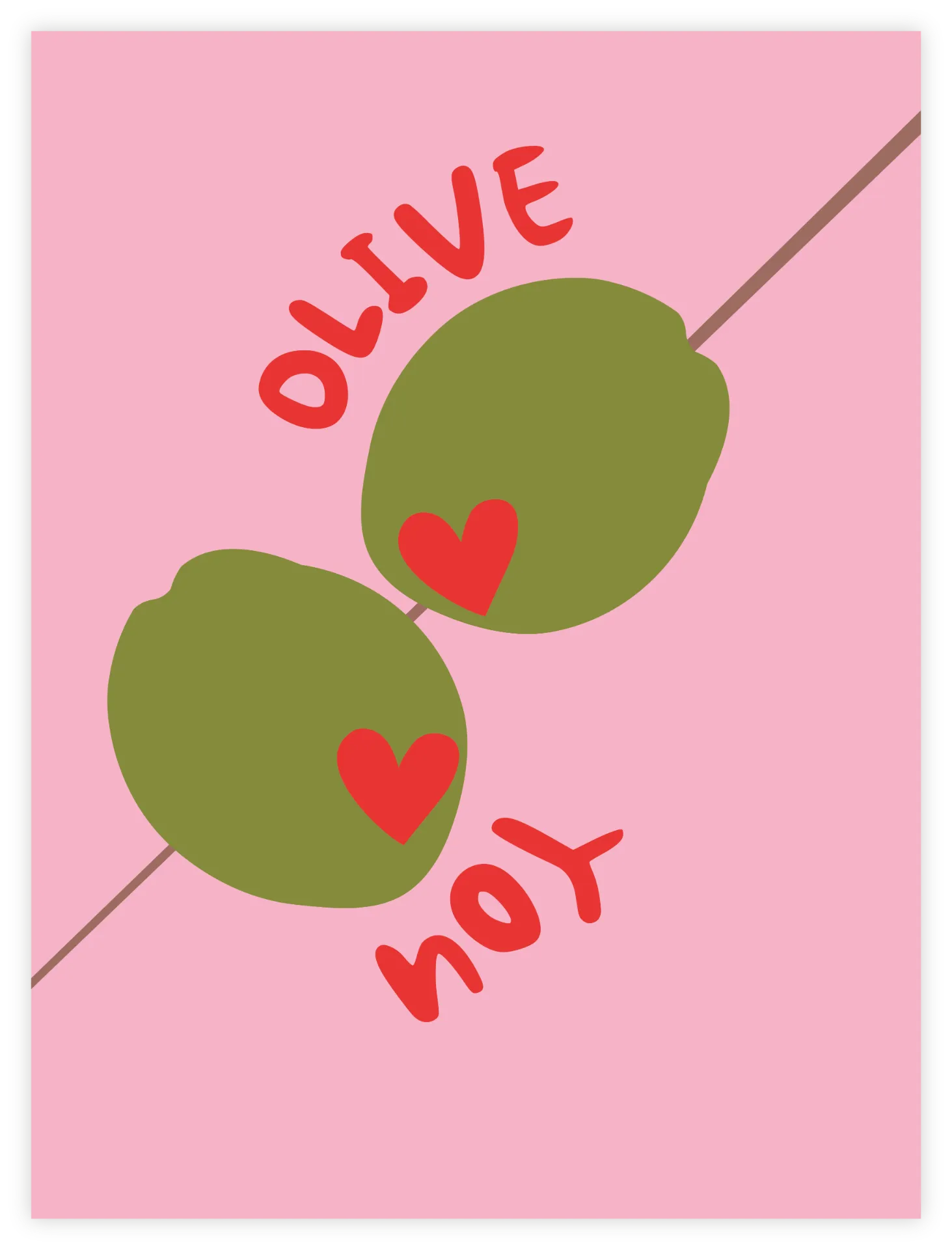 Olive You Poster
