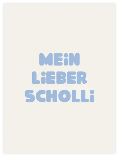 Mein Lieber Scholli Poster
