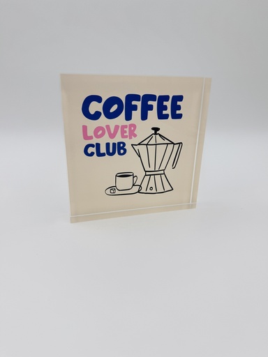 Fotoblock Coffee Lovers Club