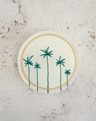Palms Untersetzer aus Acryl 