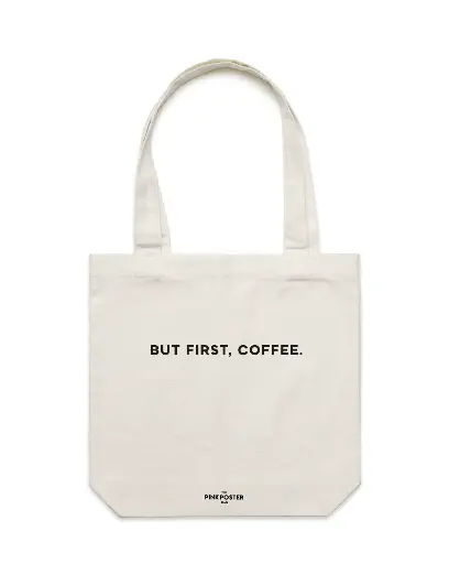 But First Coffee Tasche