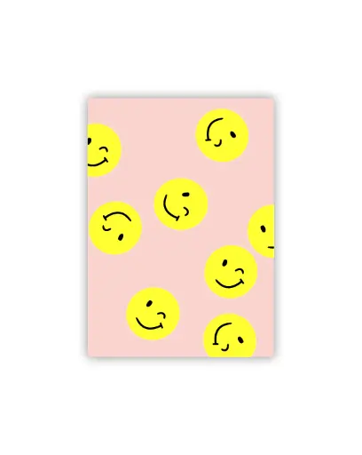 Smiley Postkarte