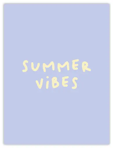 Summer Vibes Poster