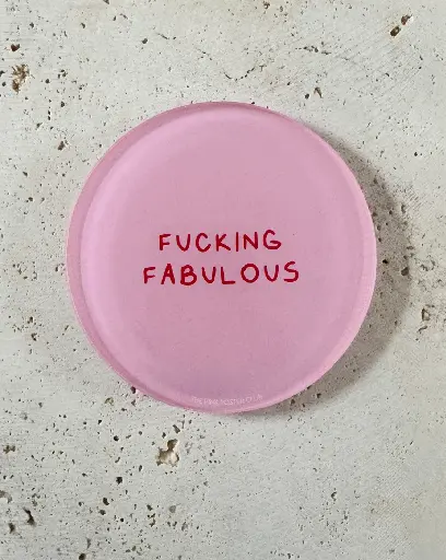 Fucking Fabulous Untersetzer aus Acryl
