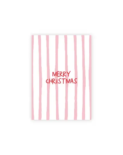 Merry Christmas Postkarte 