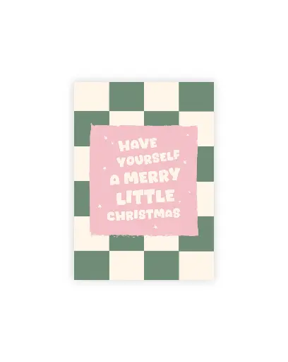 Have Yourself A Merry Little Christmas Postkarte 