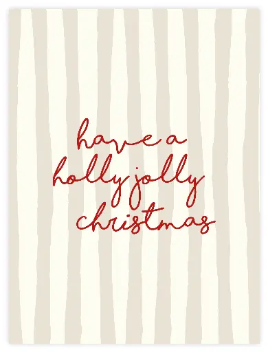 Have A Holly Jolly Christmas Poster