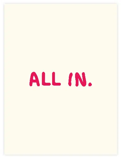 All In Poster