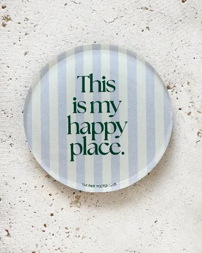 This Is My Happy Place Untersetzer aus Acryl