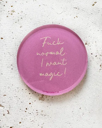 Fuck Normal Untersetzer aus Acryl