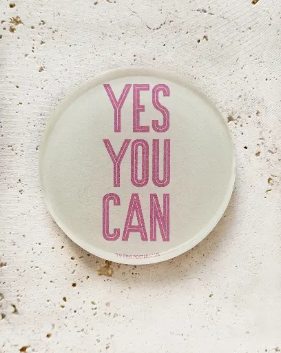 Yes You Can Untersetzer aus Acryl